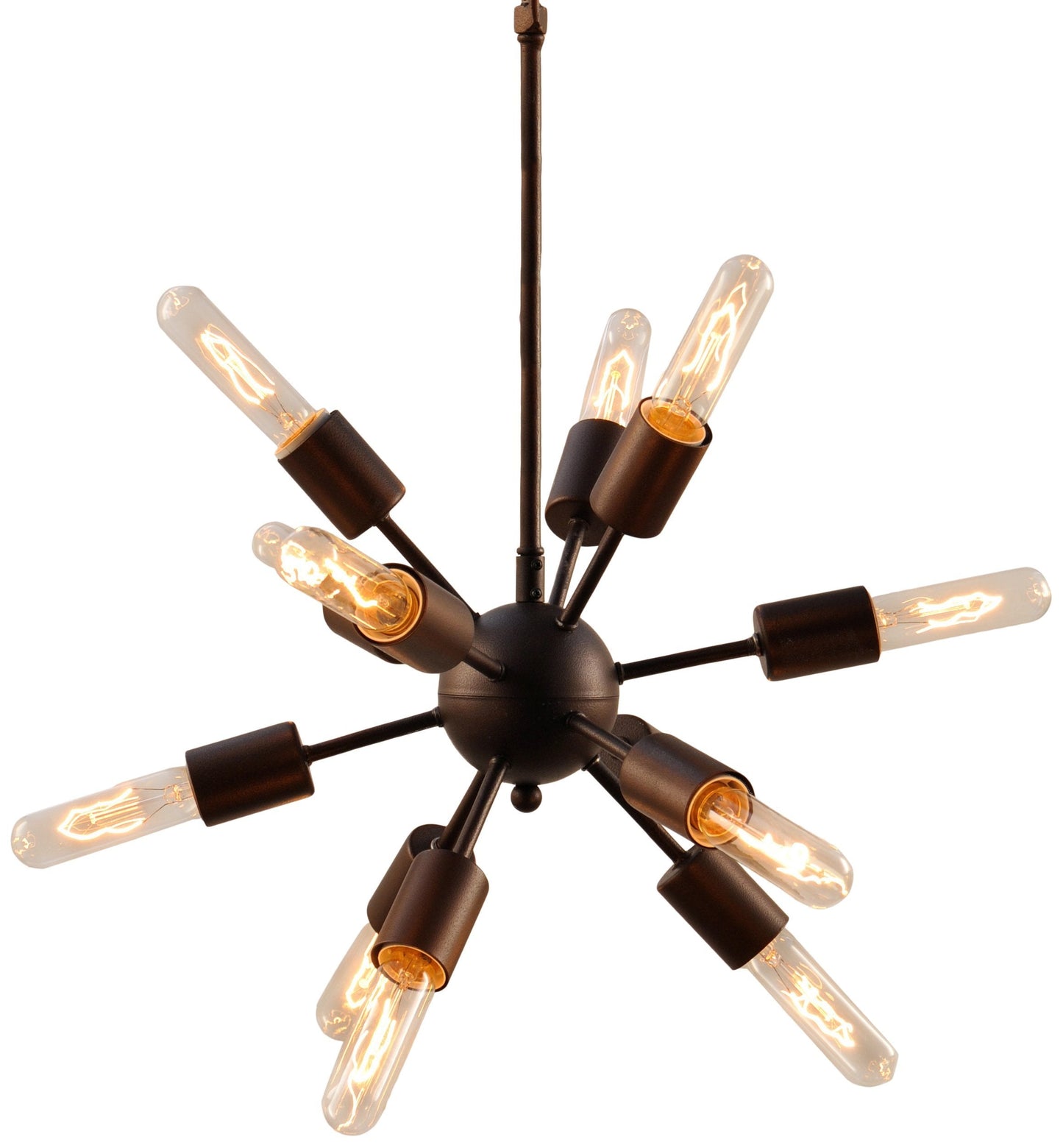 Moti Furniture Iron Mid- Century Inspired Orb Pendant