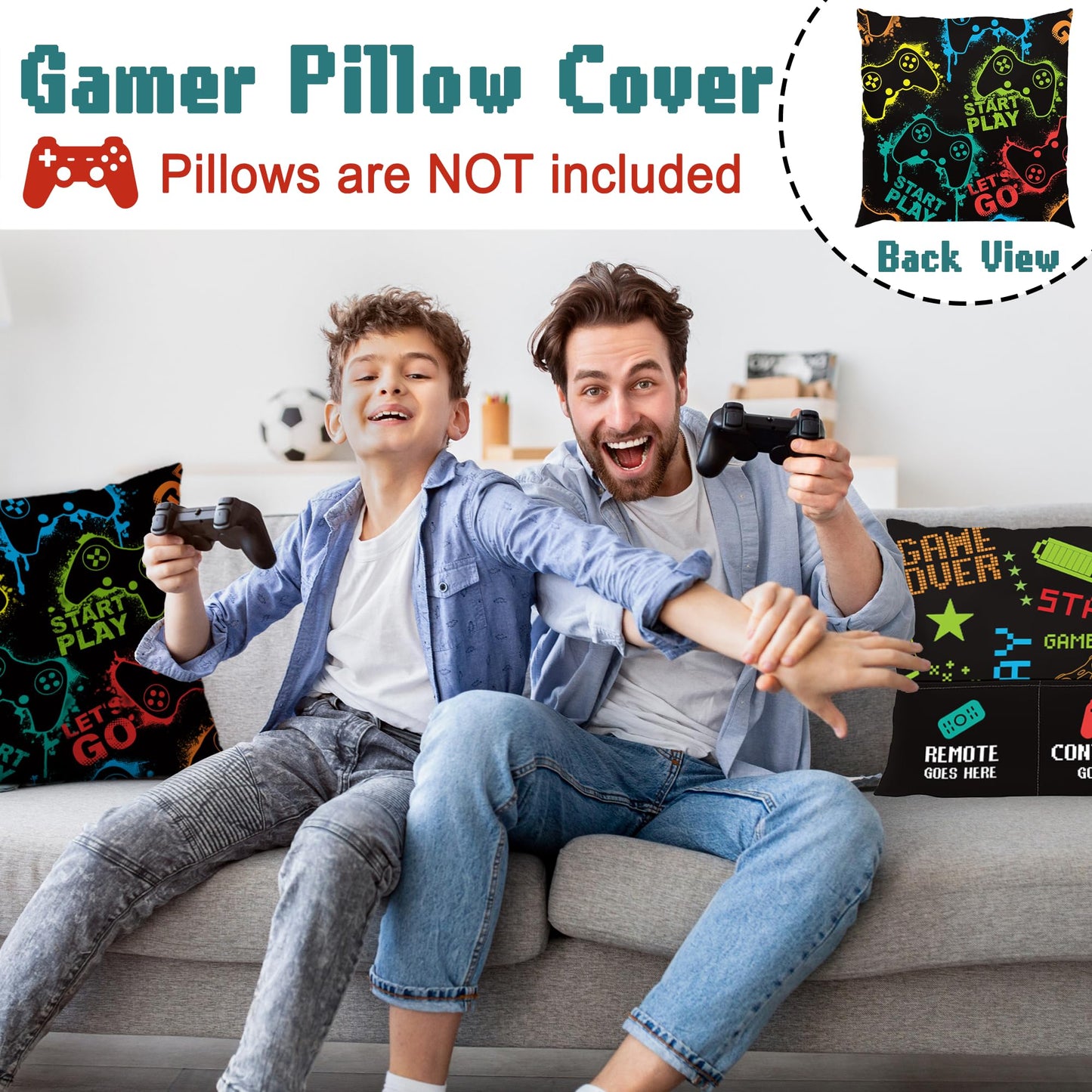 Gamer Gifts for Men Boys Boyfriend Dad Brother, Gamer Birthday Gifts for Kids Teen Boys Girls, Gaming Accessories for Room, Gaming Stuff, Gamer Presnt for Christmas - Gamer Gift Set Box