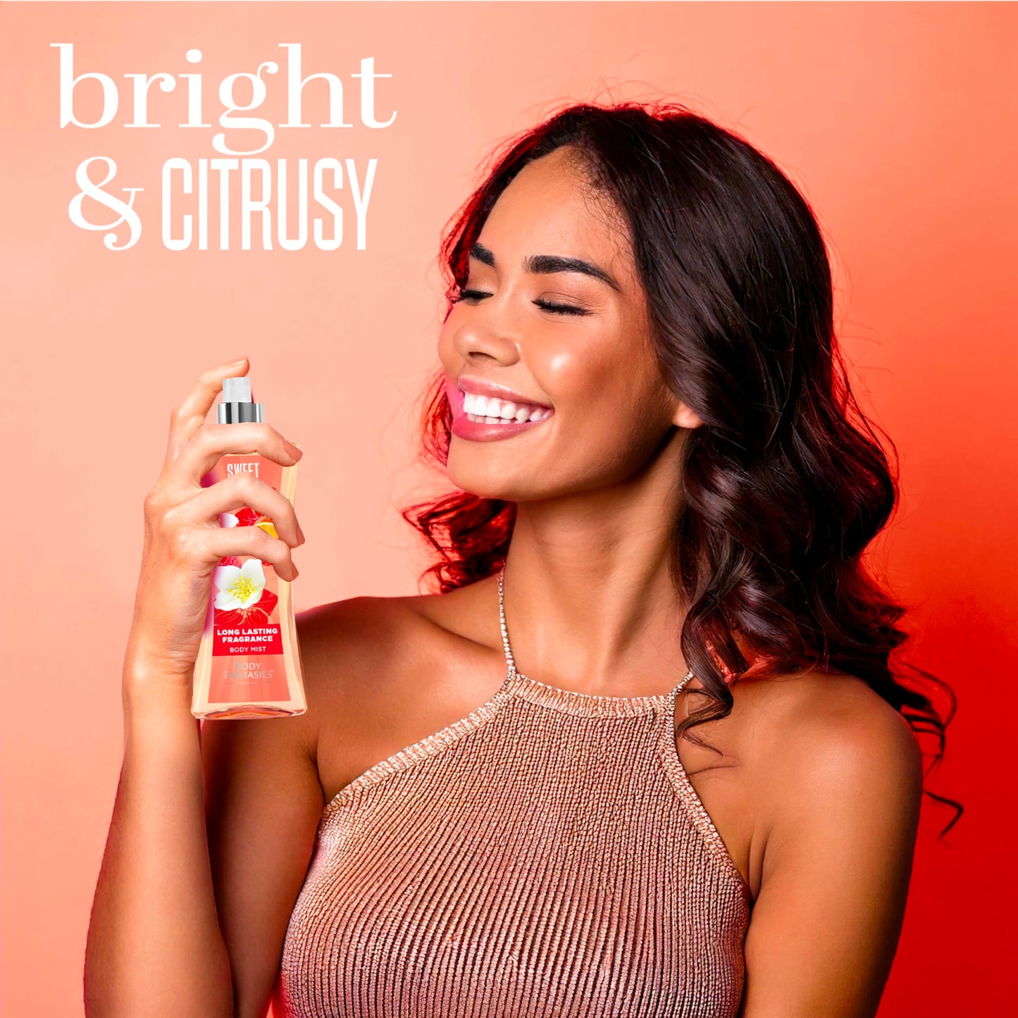 Body Fantasies Signature Fragrance Body Spray, Sweet Sunrise, 8 fl oz (Pack of 2)