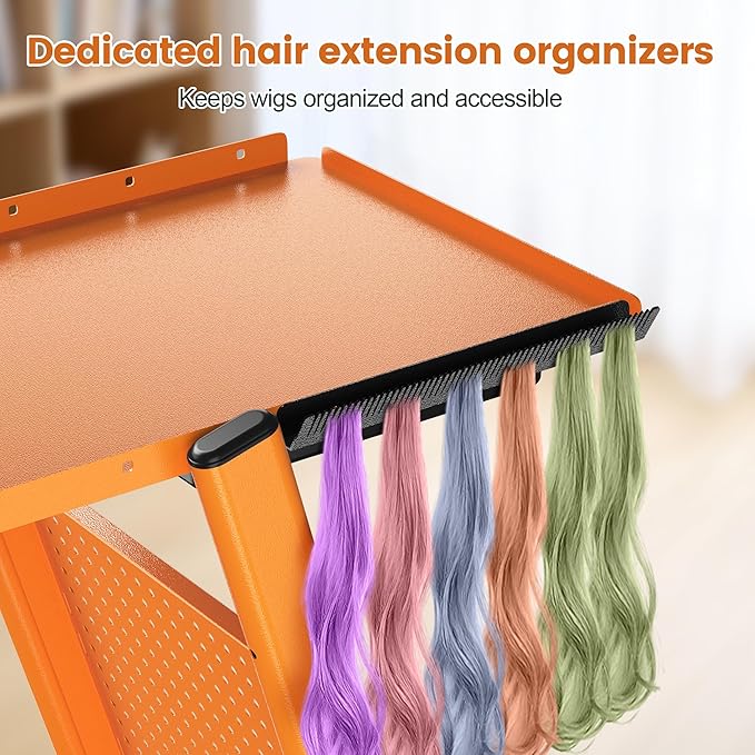 Salon Trolley Salon Cart on Wheels Rolling Salon Tray