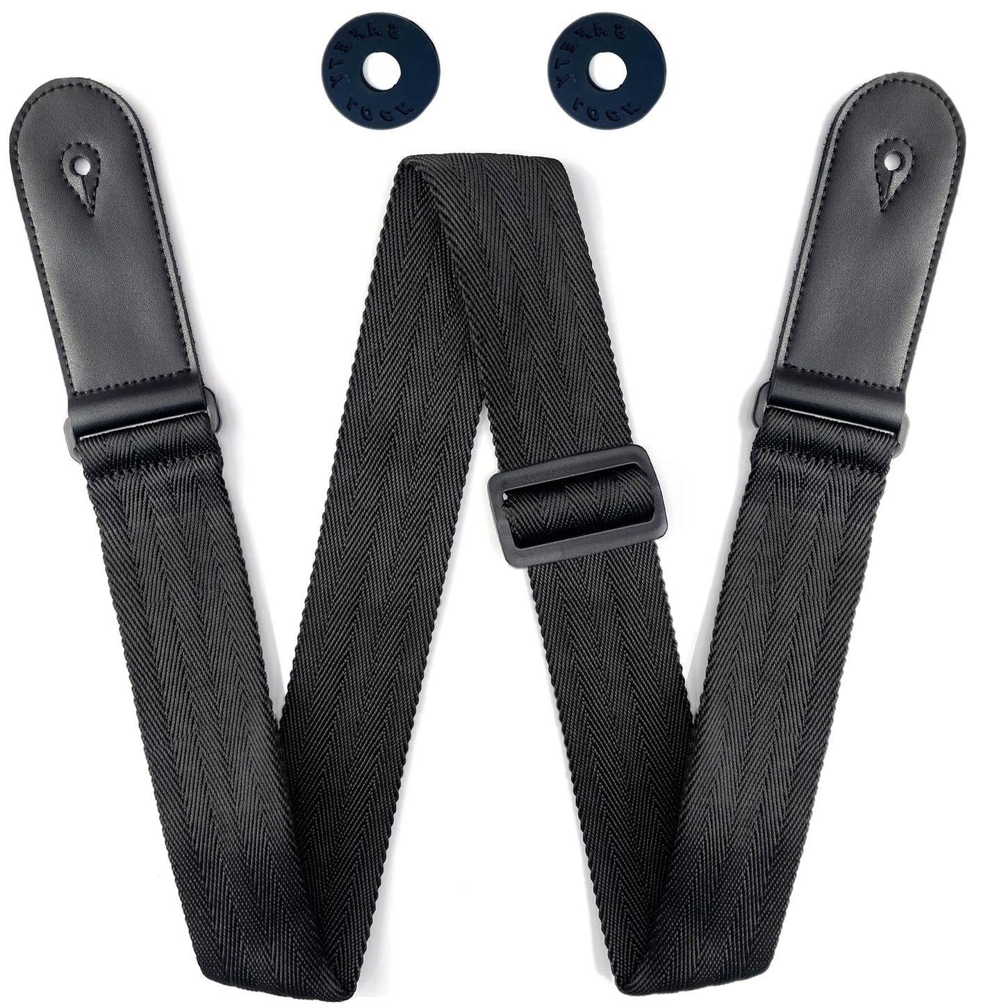 Chmete Guitar Strap Nylon Webbing,Soft And Comfortable,Acoustic Electric Guitar Straps