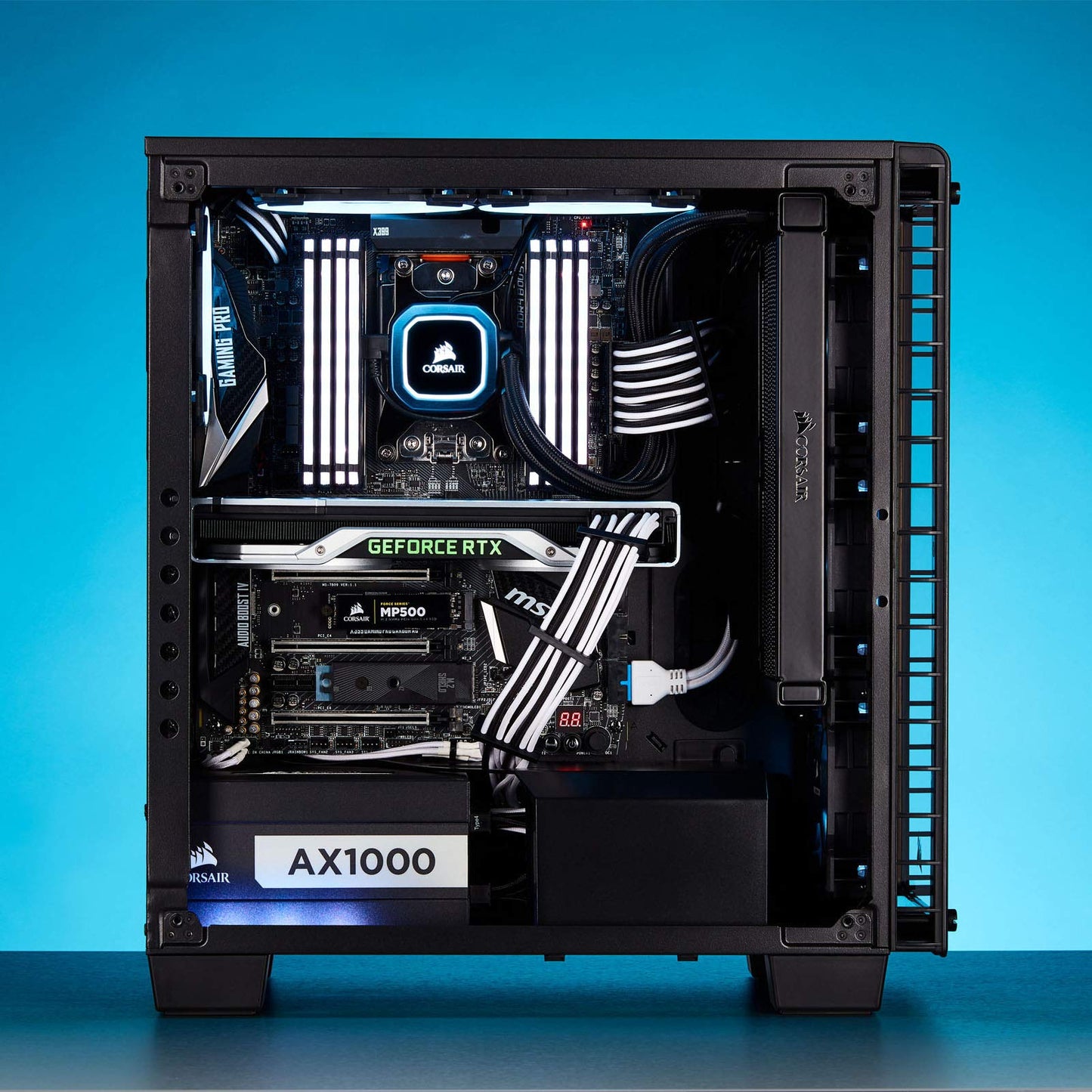 Corsair Premium 2X Pcie Single Cable - Black, 2 Yr Warranty, For Corsair Psus