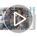 SAFEPLUS Top Loading Water Cooler Dispenser, Hot & Cold Freestanding Water Cooler Holds 5 Gallon Bottles Perfect for Home ...