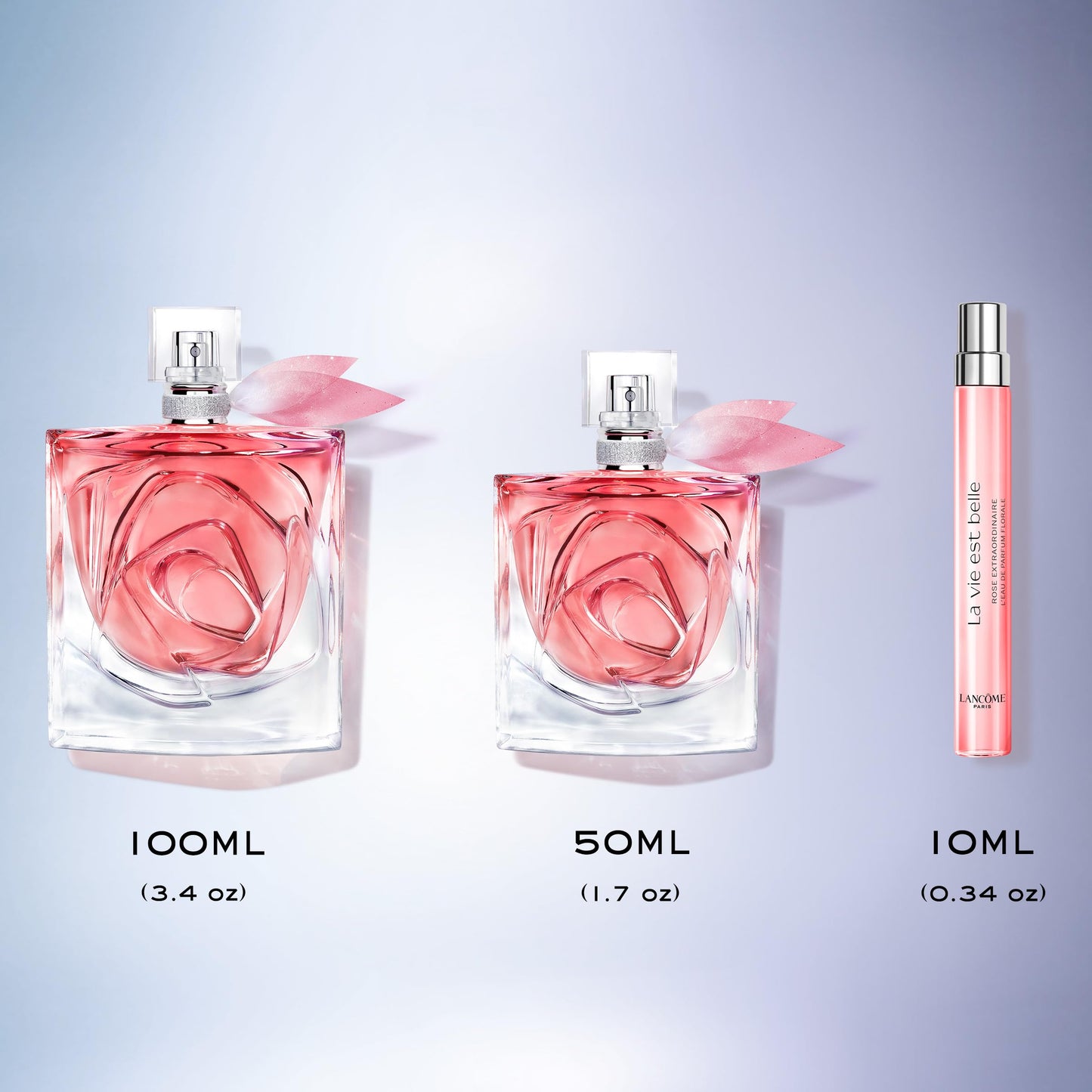 Lancôme La Vie Est Belle Rose Extraordinaire Eau de Parfum - Amazon Exclusive - Long Lasting Fragrance with Rose, Iris & Woody Musk - Women's Perfume – Travel Size 0.34 Fl. Oz.