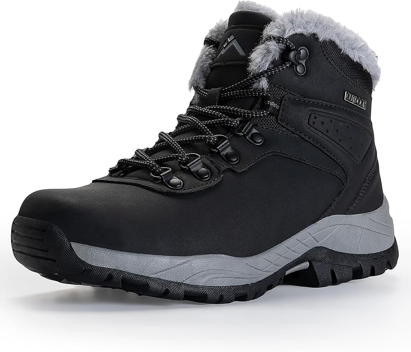 CC-Los Women's Lightweight Waterproof Winter Boots | Urban Hiker Snow Bootie | Size 5.5-10