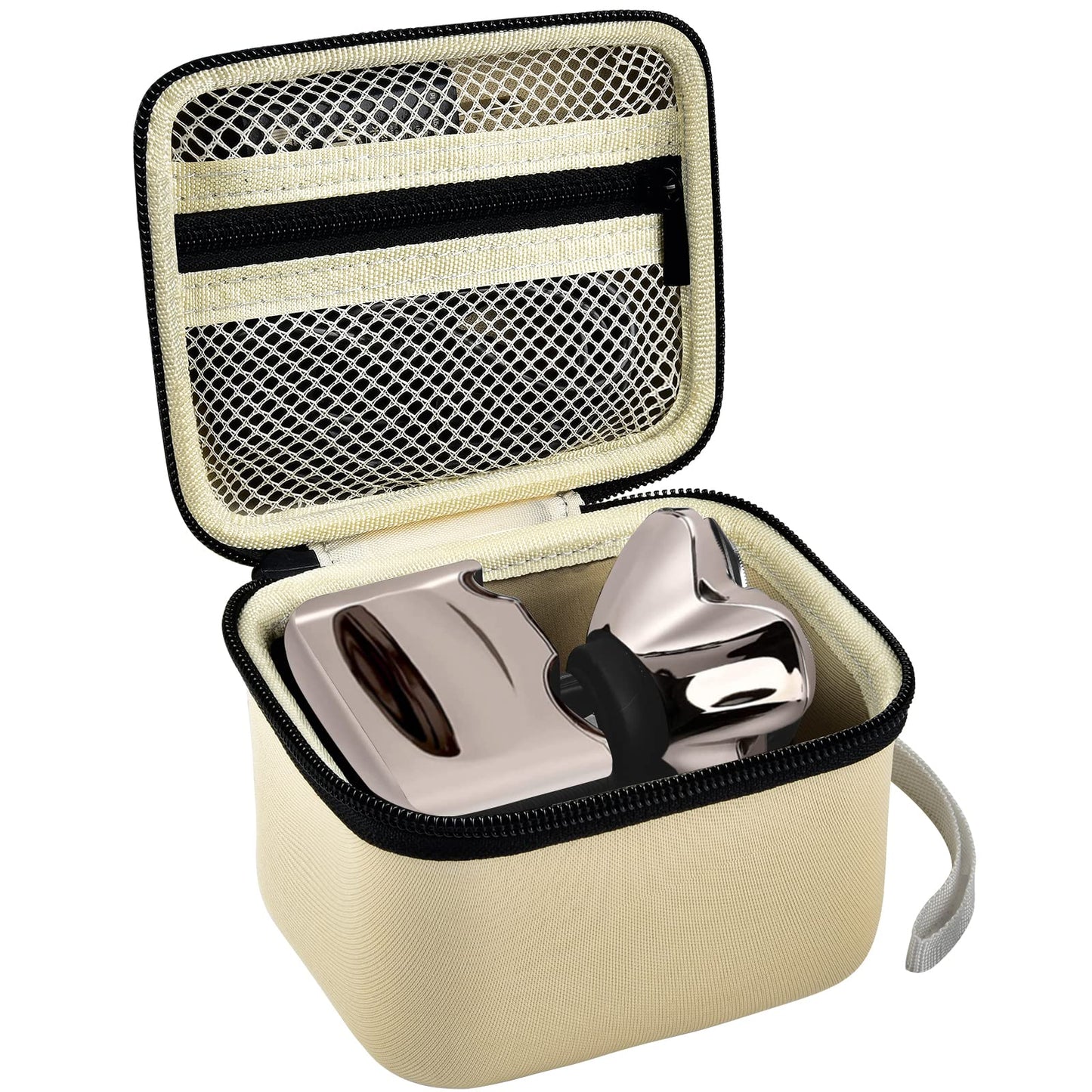 Case For Skull Shaver Electric Pitbull Pro Razor, Hard Travel Rotary Men Head Shavers Beard Trimmer Storage Carrying Box With Zi