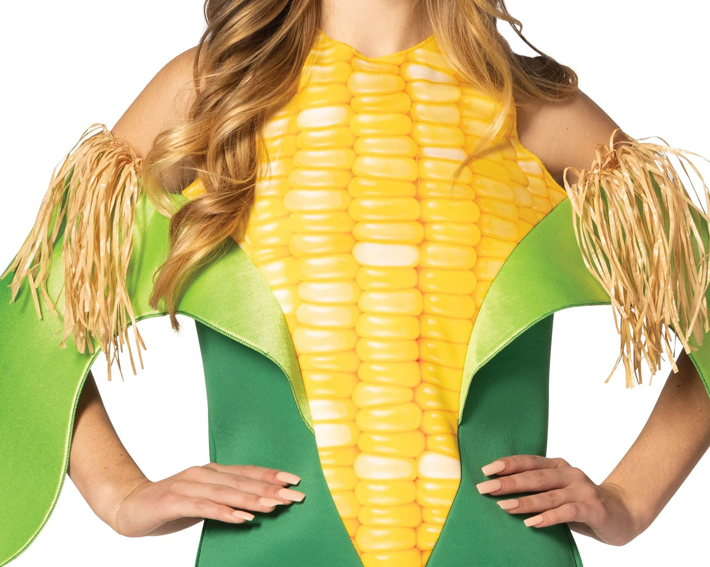Rasta Imposta Corn on the Cob Dress Halloween Costume, Women's Size 2-8