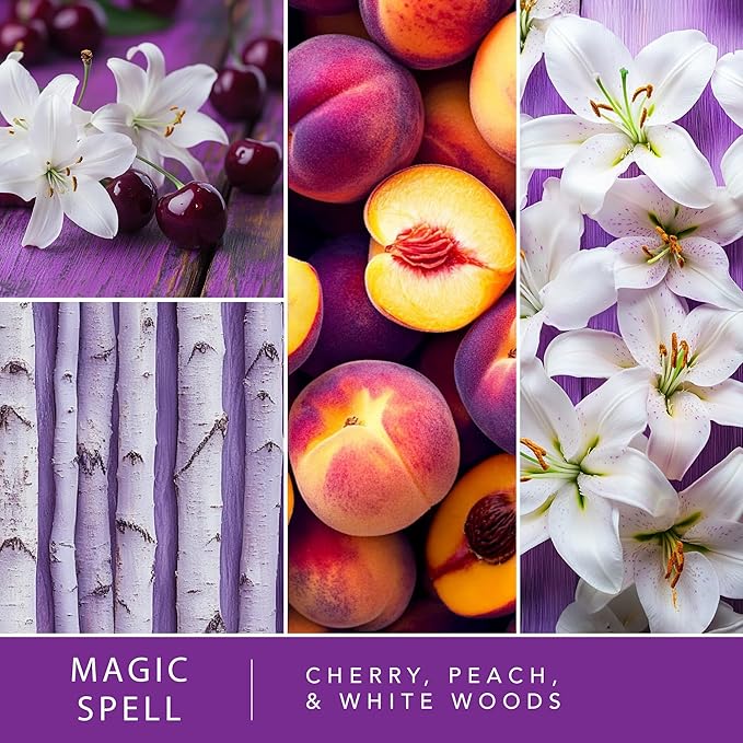 Scentsationals Fragrance Oil Plug In Air Freshener Refills 3-Pack - Magic Spell - Works with Scentsationals Wall Plugs, Long-Lasting Home Fragrance, 0.8 fl oz Each, Packaging May Vary