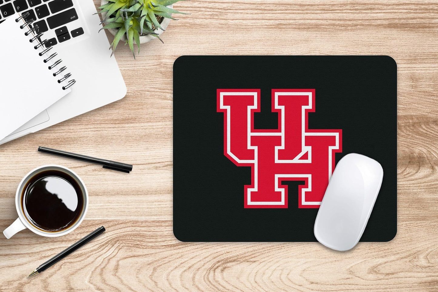 Mouse Pad, Fabric, University Of Houston Standard/Classic Black