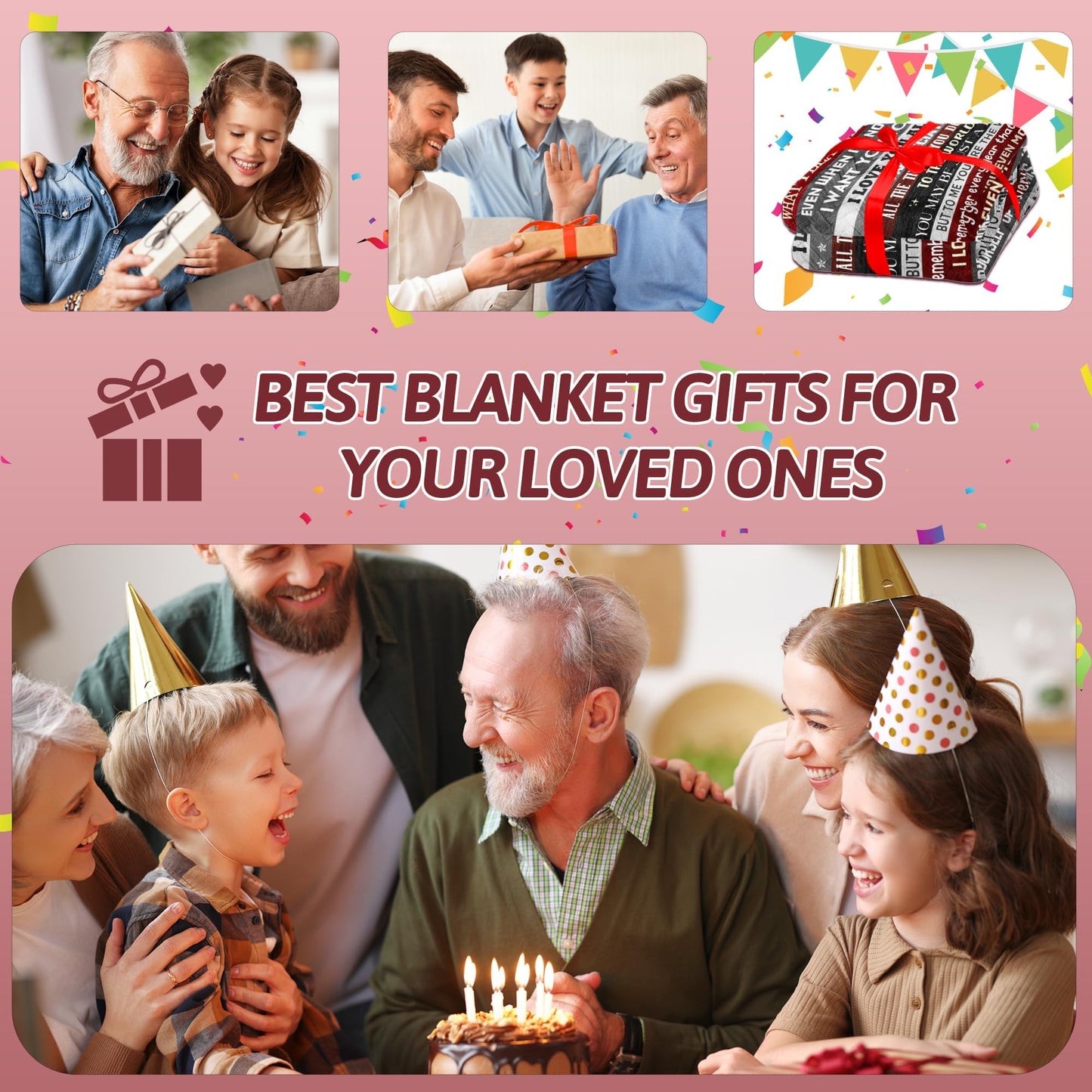 Keeinow Papaw Gifts, Best Papaw Gift from Grandkids Granddaughter Grandson, Birthday Gifts for Papaw, Papaw Gifts for Grandpa, Papaw Christmas Fathers Day Throw Blanket Gifts 60"x50"