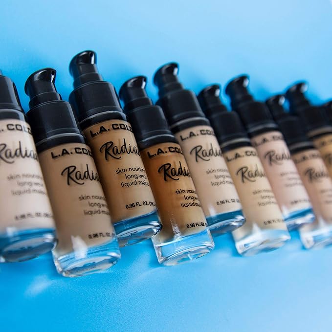 L.A. COLORS Radiant Liquid Makeup, Beige CLM388 (Pack of 2)