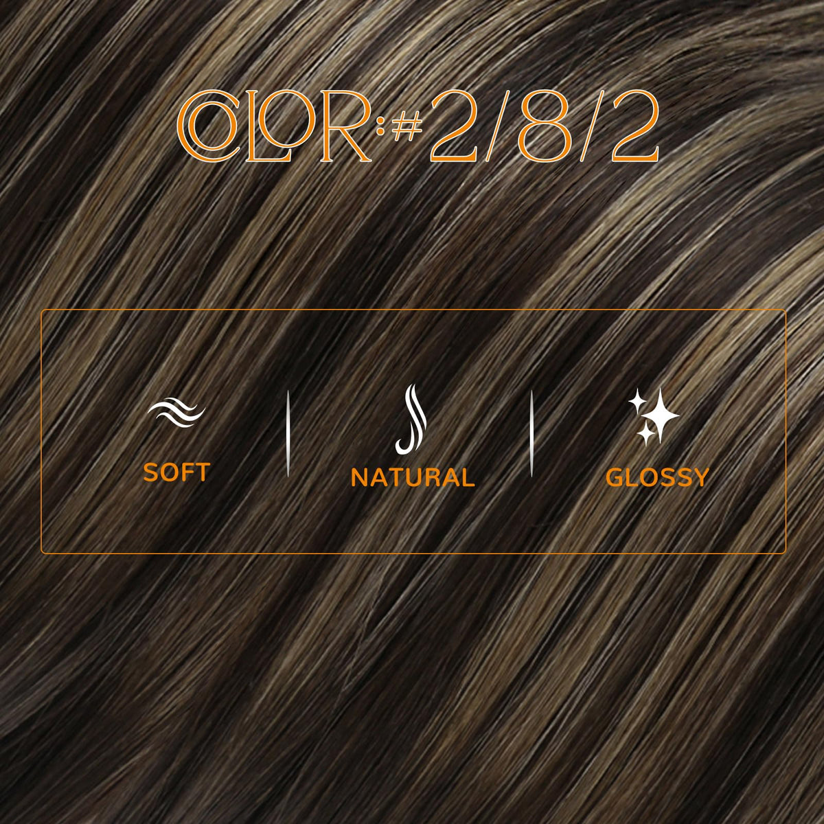 Easyouth Micro Loop Hair Extensions Balayage Micro Bead Hair Extensions Real Human Hair Dark Brown to Brown Ombre Microbead Hair