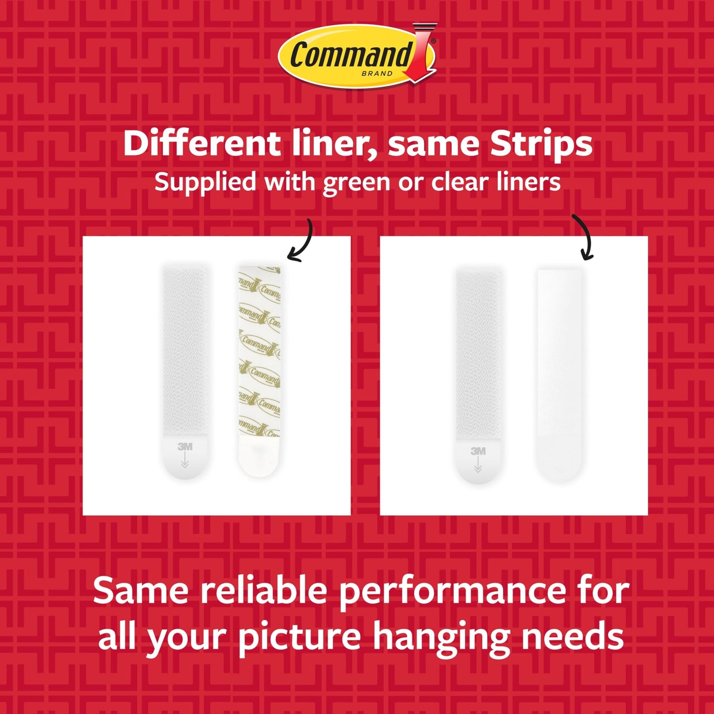 Command Picture Hanging Strips Variety Pack, Damage-Free Hanging Picture Hangers, No Tools Wall Hanging Strips for Christmas Decorations, White, 2 Medium Pairs, 6 Large Pairs and 8 X-Large Pairs