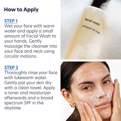 PCA SKIN Gentle Foaming Face Wash, Hydrating Facial Cleanser, Removes Makeup and Hydrates and Purifies Skin, Good for Sensitive, Combination, Normal, and Acne-Prone Skin, 7 oz Bottle, 2 Pack