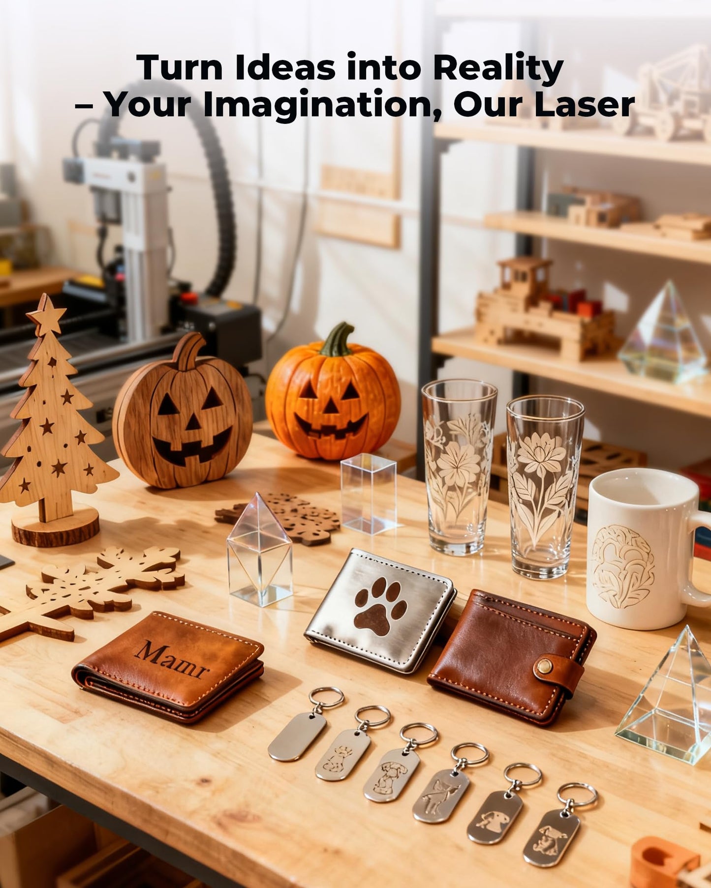ACMER S1 Laser Engraver, 6000mW Laser Engraver Machine Higher Accuracy Lazer Cutter and Engraving Machine with Working Area 130x130mm,0.04mm Laser Spot Engraving Machines & Tools