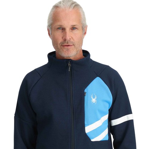 Spyder Men's Wengen Bandit Zip Fleece Jacket