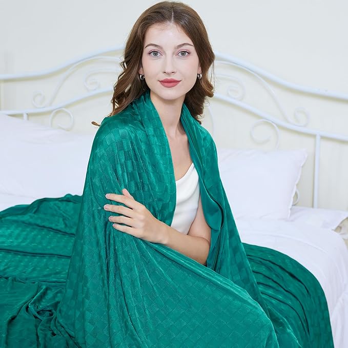 AmyHomie Cooling Blanket,Summer Blankets with Double Sided Cold Effect, Arc-Chill Q-Max>0.5 Cool Fiber, Breathable Lightweight Blankets for Hot Sleepers Night Sweats