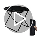 Smohtmeny Collapsible Stool, Portable Chair, Lightweight Portable Stool for Adults, Portable Chairs for Adults, Holds Up t...