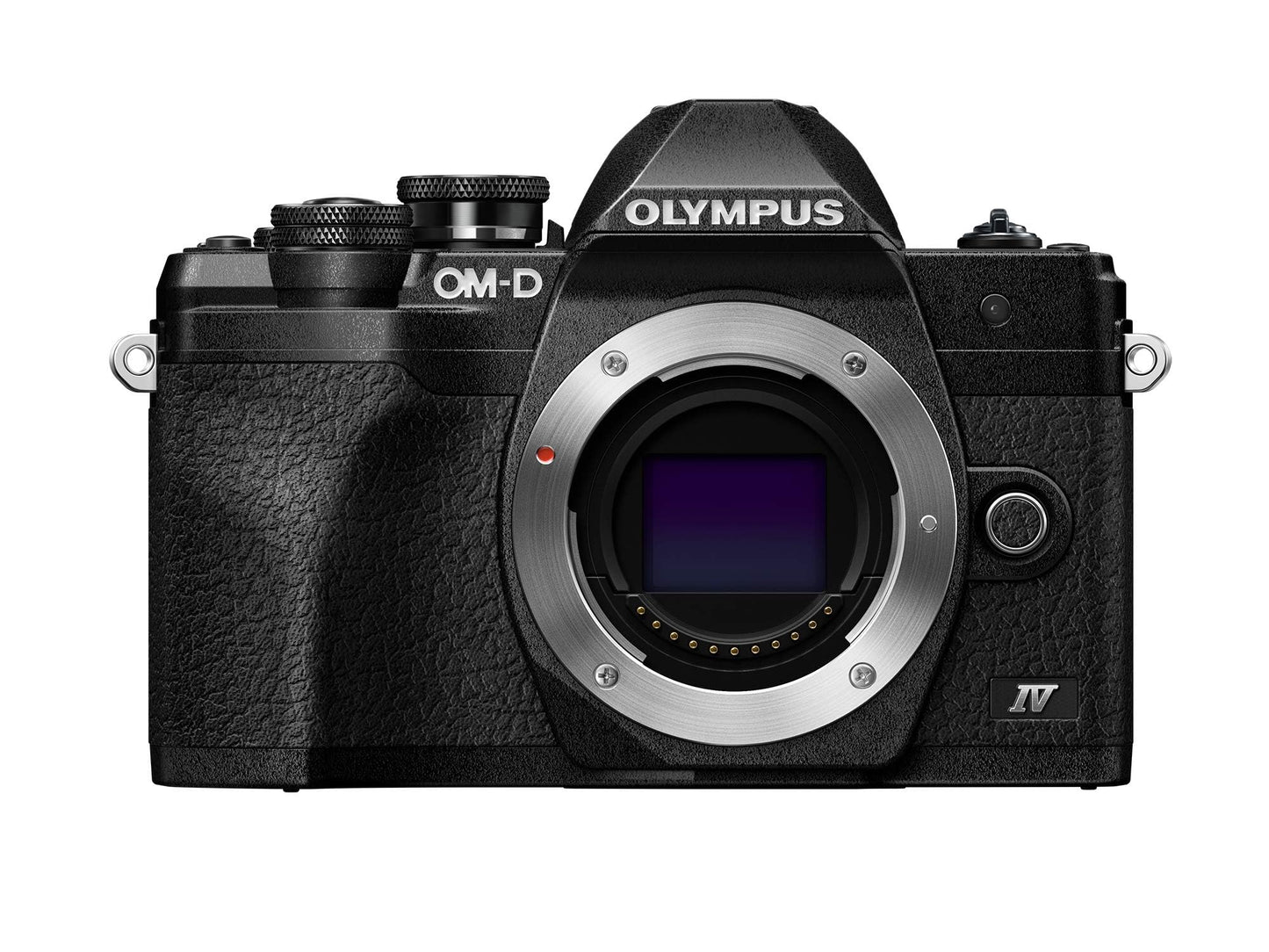 OM SYSTEM Olympus E-M10 Mark IV Black Micro Four Thirds System Camera 20MP Sensor 5-Axis Image Stabilization 4K Video Wi-Fi