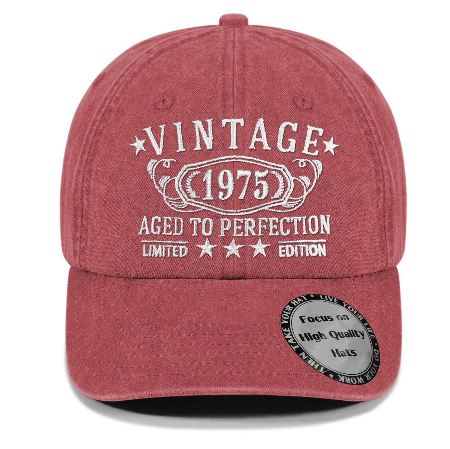 50th Birthday Gifts for Her Women Wife Sister,1975 Mom Gifts for 50 Year Old Woman Man Vintage Hat,Parents Turing 50th