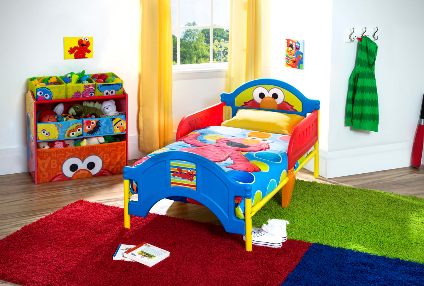 Delta Children Plastic Toddler Bed, Sesame Street