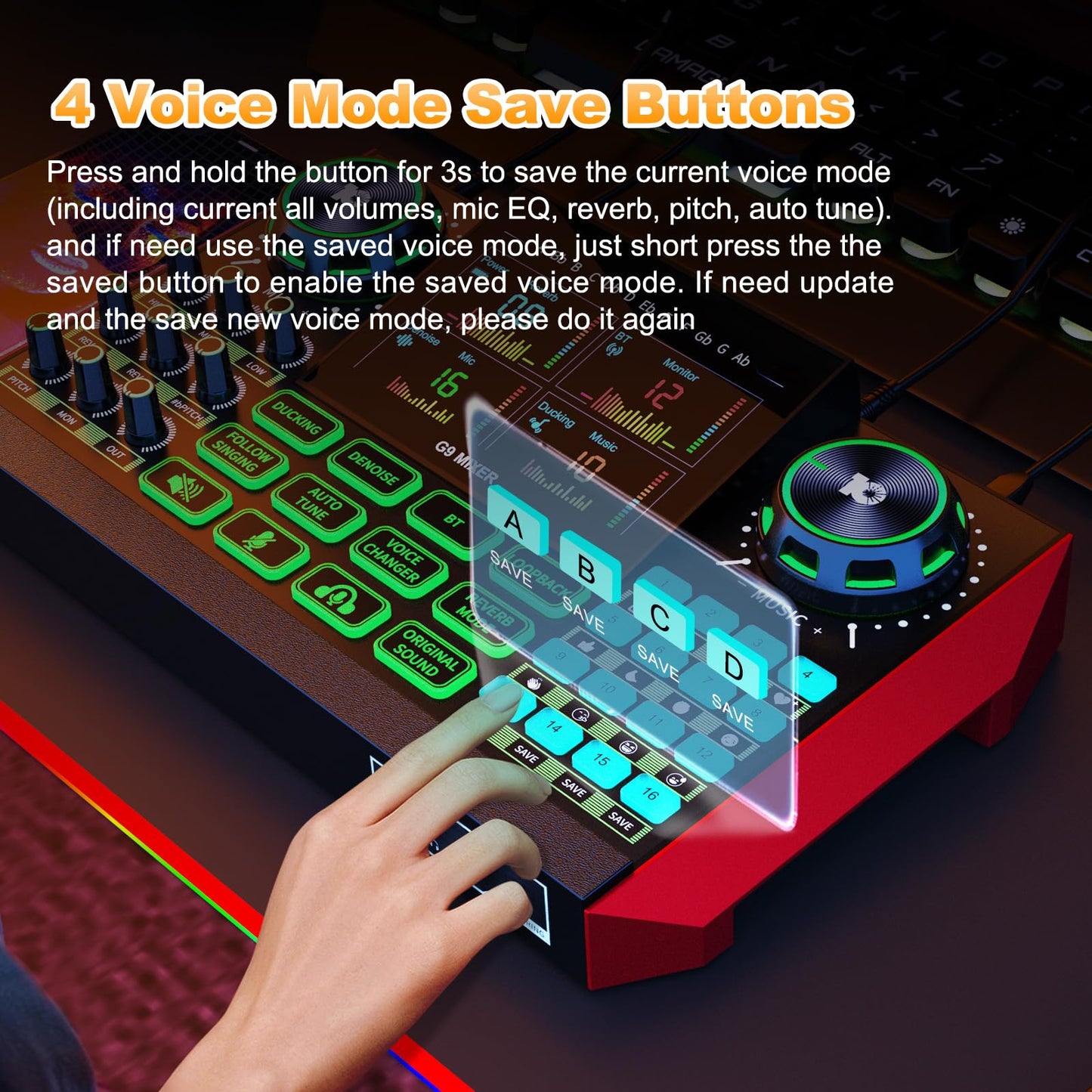 Podcast Equipment Bundle Audio Mixer, Sound Board For Pc/Phone Live Streaming Singing Gaming, Podcast Mixer For 3.5Mm/Xlr Dynami