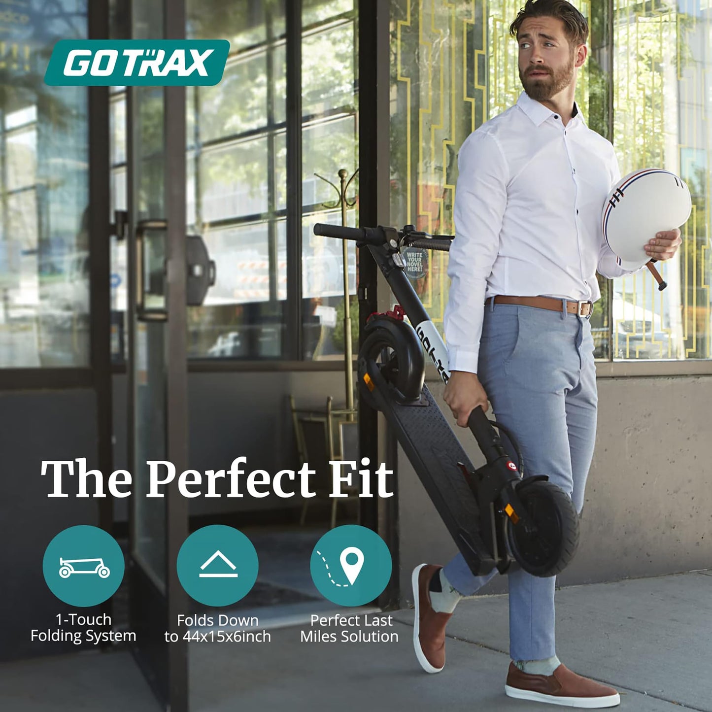 Gotrax XR Elite Electric Scooter for Adults, Max 16 Mile Range and 15.5Mph Speed 300W Motor, 8.5" Tire, with Long Life Battery Durable Aluminum Alloy Frame, Foldable E Scooter for Commute