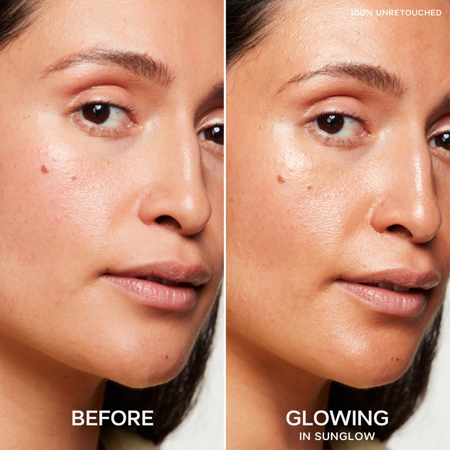 Saie Glowy Super Gel - Hydrating Makeup Primer and Illuminating Glow Serum Enriched with Vitamin C and Squalane Oil - All-Over L