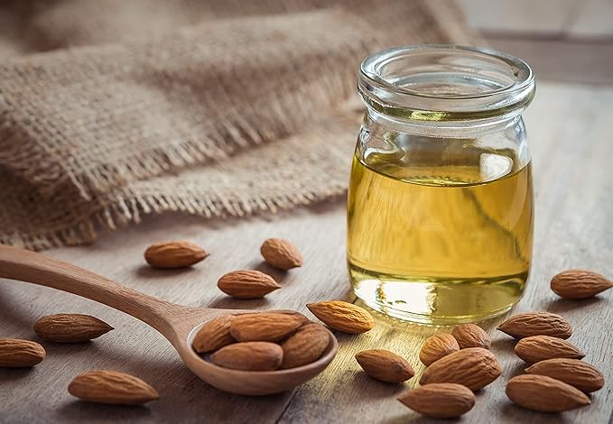 Sweet Almond Oil - Bulk 128 oz - 1 Gallon - Pure, Unrefined, Cold Pressed, Non GMO, All Natural Carrier Oil for Skin, Hair, Face, Body, DIY, Soaps, Creams, Wholesale Cosmetics - Organic Pure Oil