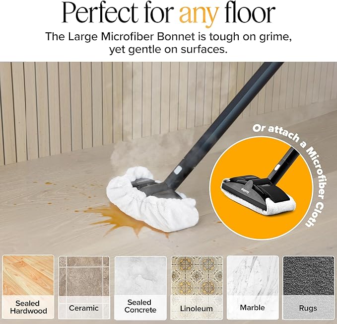 Dupray Steam Cleaning Pack Pro – 24-Piece Accessory Kit for Dupray Steam Cleaners: Versatile set includes everything needed for deep cleaning on multiple surfaces.