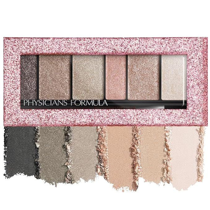 Physicians Formula Shimmer Strips Custom Eye-Enhancing Extreme Shimmer Shadow & Liner, Hypoallergenic Eyeshadow Palette wi...