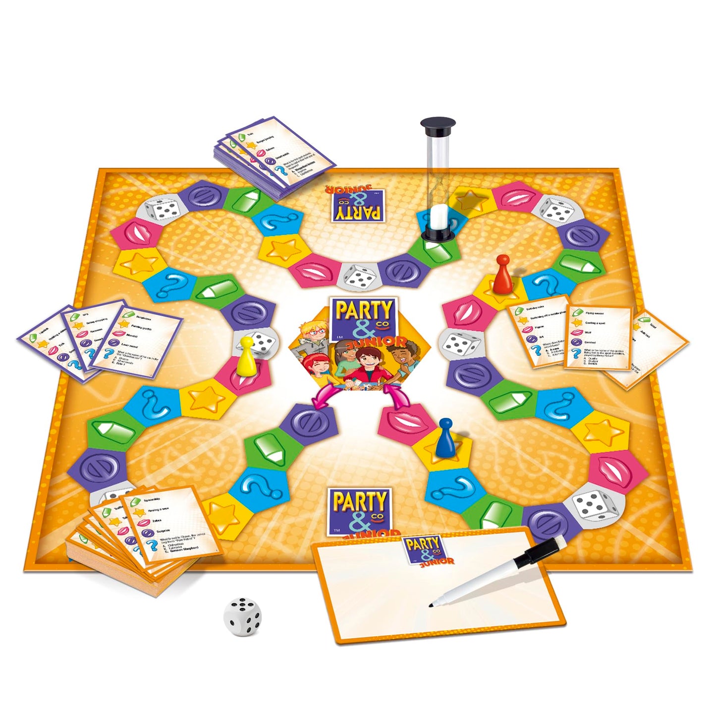 Party & Co. Junior - The Fun Packed Multi Challenge Multi Player Kids Game, +8yrs