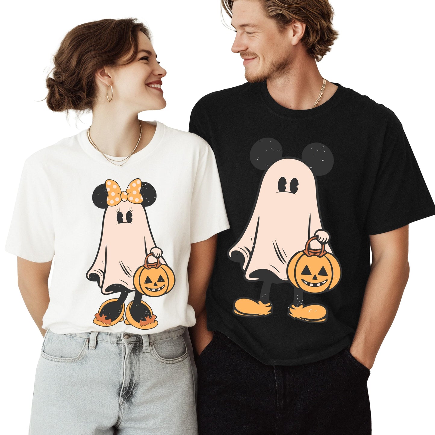Halloween Shirts For All Ages, Halloween Group Tshirts, Halloween Shirt Ghost, Family Matching Outfits Halloween Shirt and Spooky Clothes for Women, Halloween Shirts Toddler