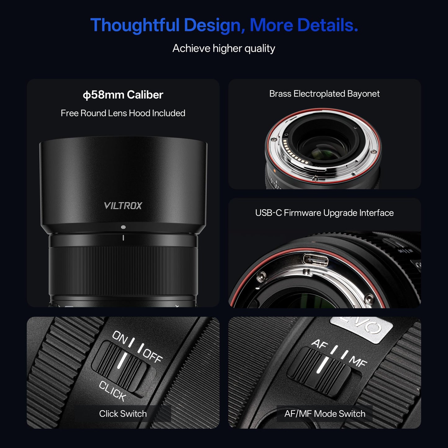 VILTROX AF 85mm F2.0 EVO Full Frame Z Lens for Nikon Z-Mount, 85mm f/2.0 Auto Focus Standard Portrait Prime Lens with STM Motro Compatible with with Nikon Z5 Z30 Z50 Zfc Z6II Z6III Z8 Z9