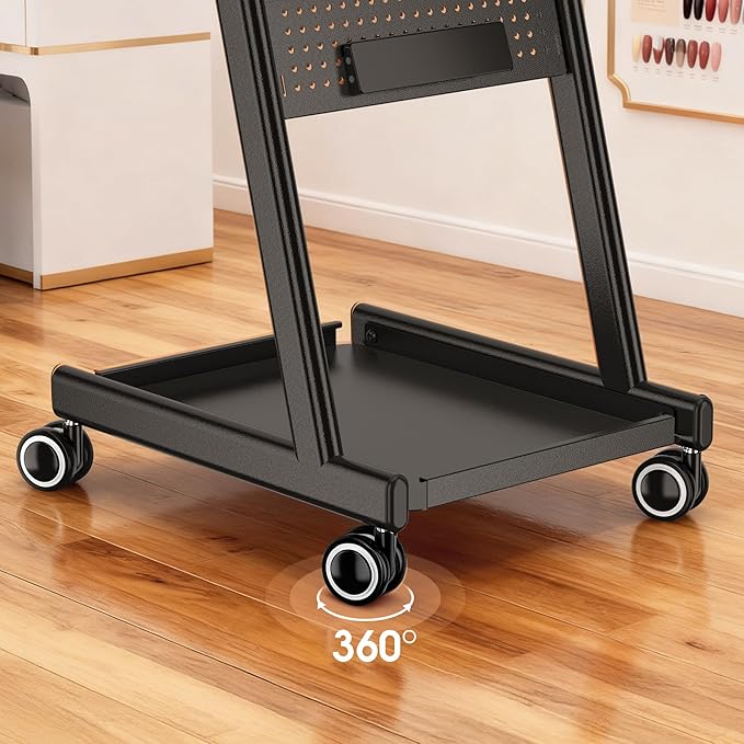 Salon Trolley Salon Cart on Wheels Rolling Salon Tray