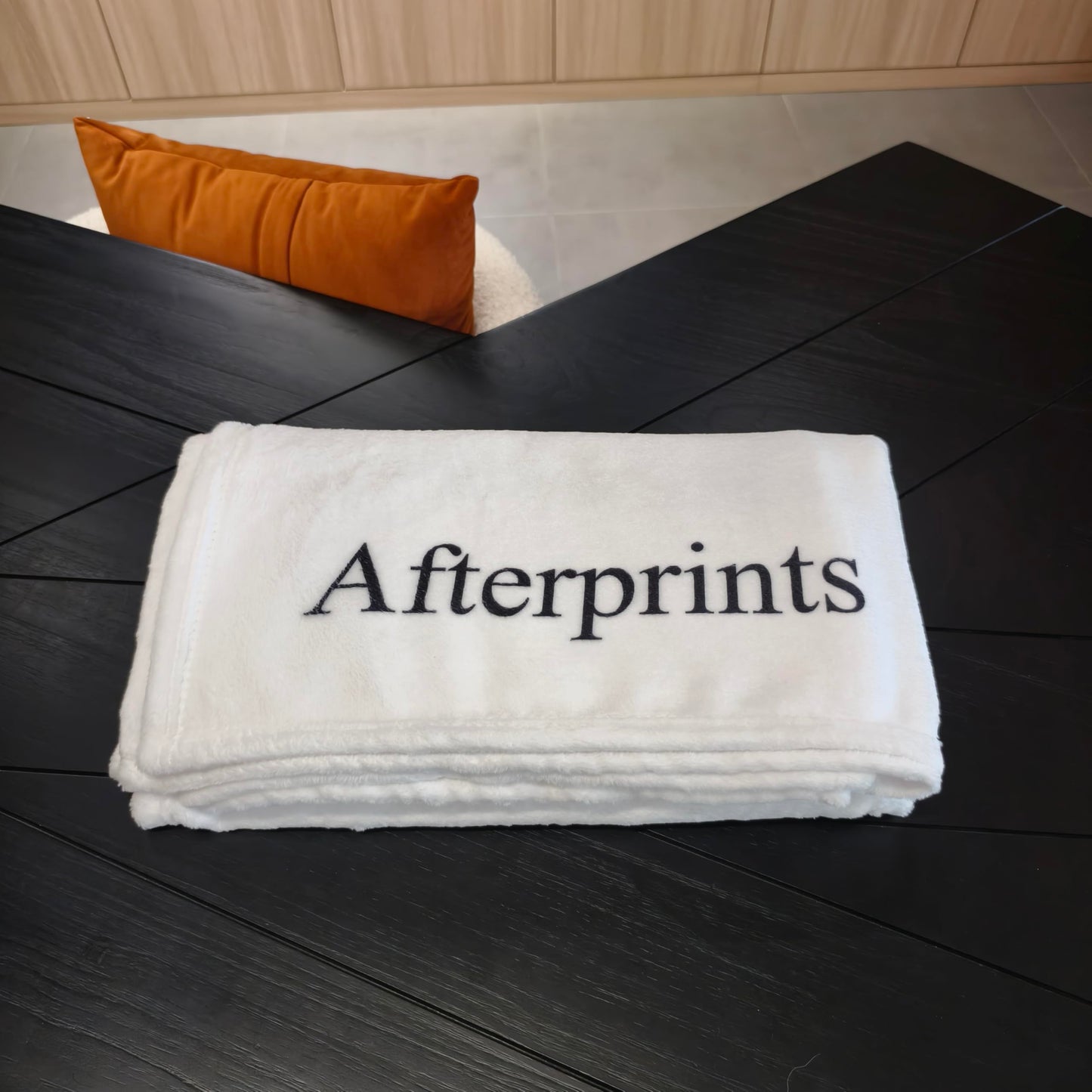 Afterprints Mimi Gifts Blanket, Birthday Gifts for Mimi, Mimi Gifts for Grandma on Grandparents Day, Soft Flannel Throw Blankets 50" x 60"