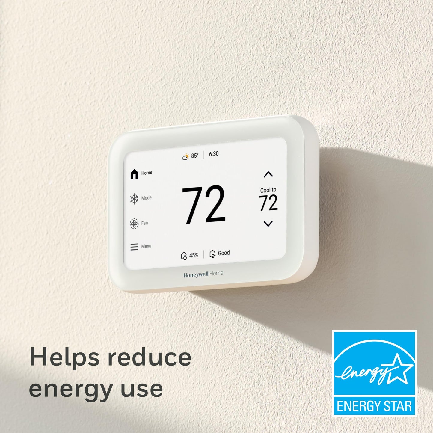 Honeywell Home X8S Premium Smart Programmable Wi-Fi Thermostat, Video Doorbell Access, Humidity Control, 5" Customizable Touchscreen, Sensor Feature, Energy Star, Works w/Alexa,Matter,Apple,Google