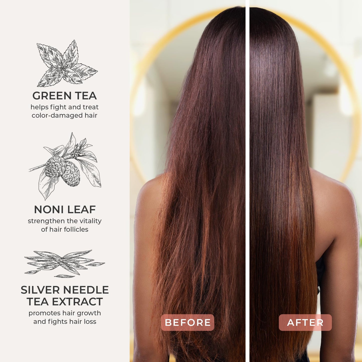 cibu Color Shampoo and Conditioner Bundle for Dry, Color-Treated Hair | Gently Hydrates and Strengthens Strands | Protects Color
