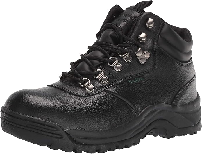 Propet Mens Cliff Walker Round Toe Hiking Casual Boots Ankle - Brown
