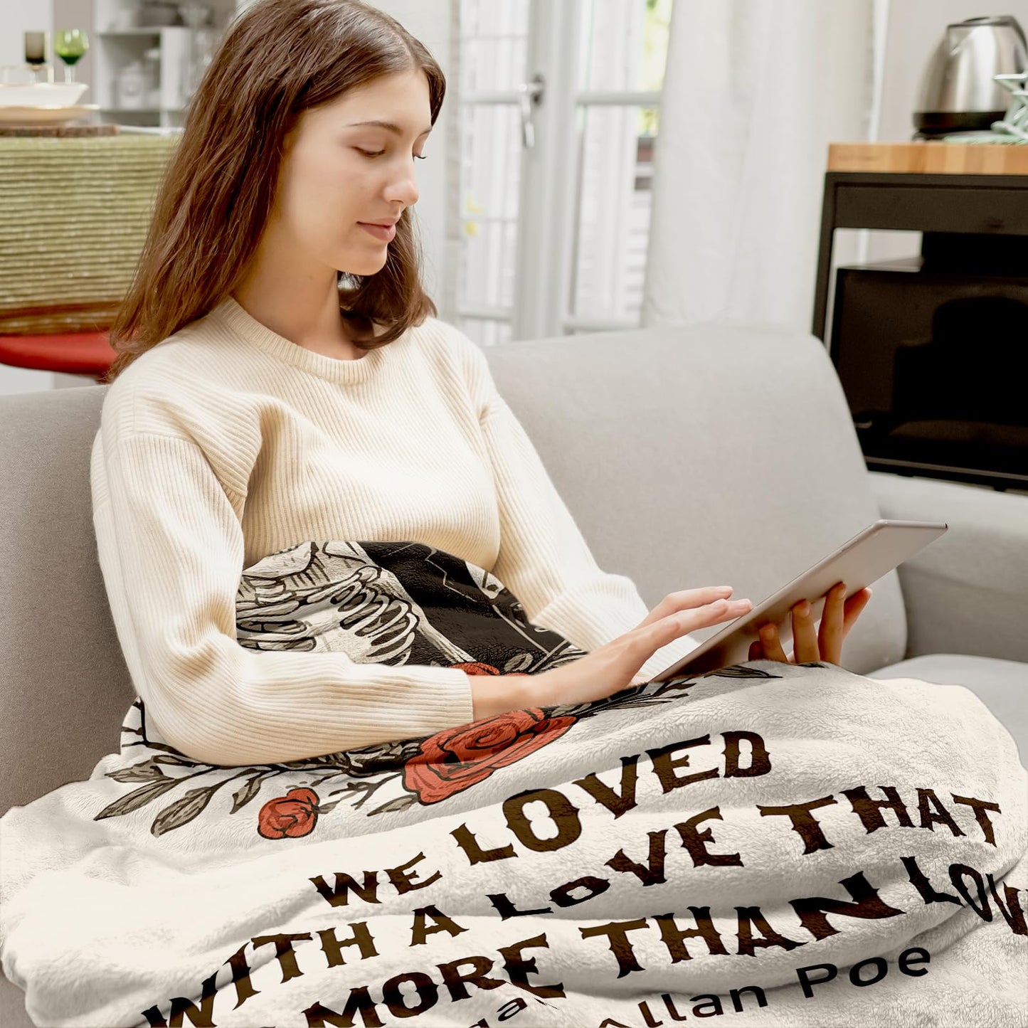 Gifts for Her Him, Anniversary Blanket Gifts for Men Women 60"x50", Anniversary Wedding Gifts for Wife Husband Couples Newlyweds, I Love You Gift, Christmas Birthday Present for Boyfriend Girlfriend