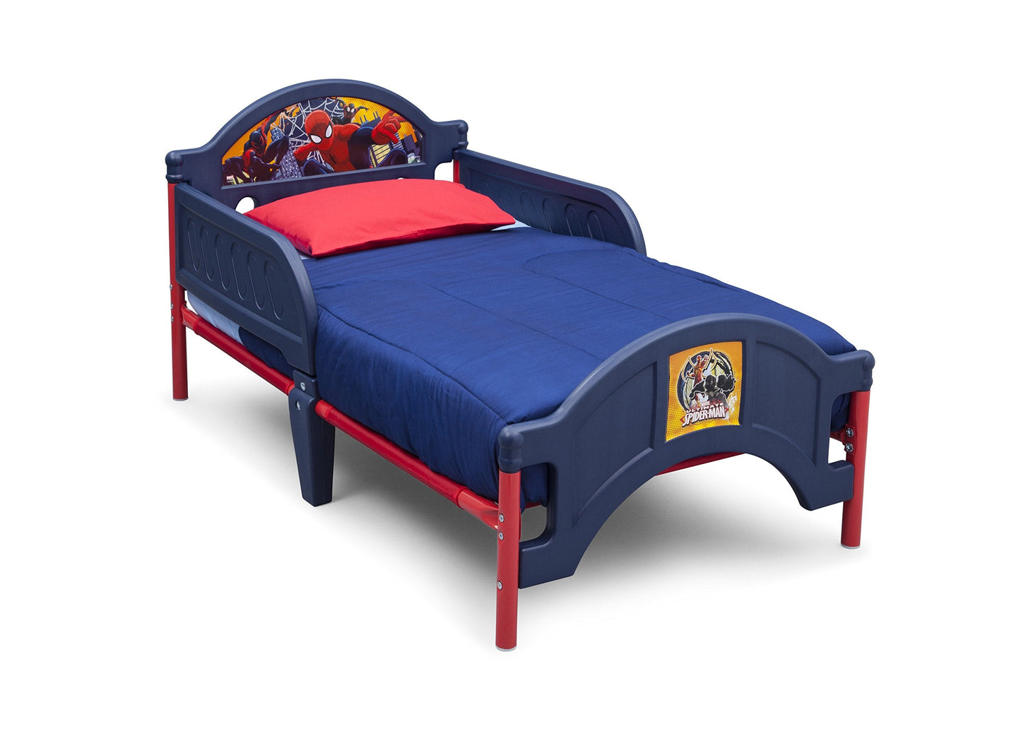 Delta Children Plastic Toddler Bed, Marvel Spider Man