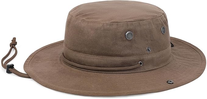 KANUT SPORTS Boonie Sun Hat with Wide Brim for Women & Men, Waterproof for Fishing, Hiking