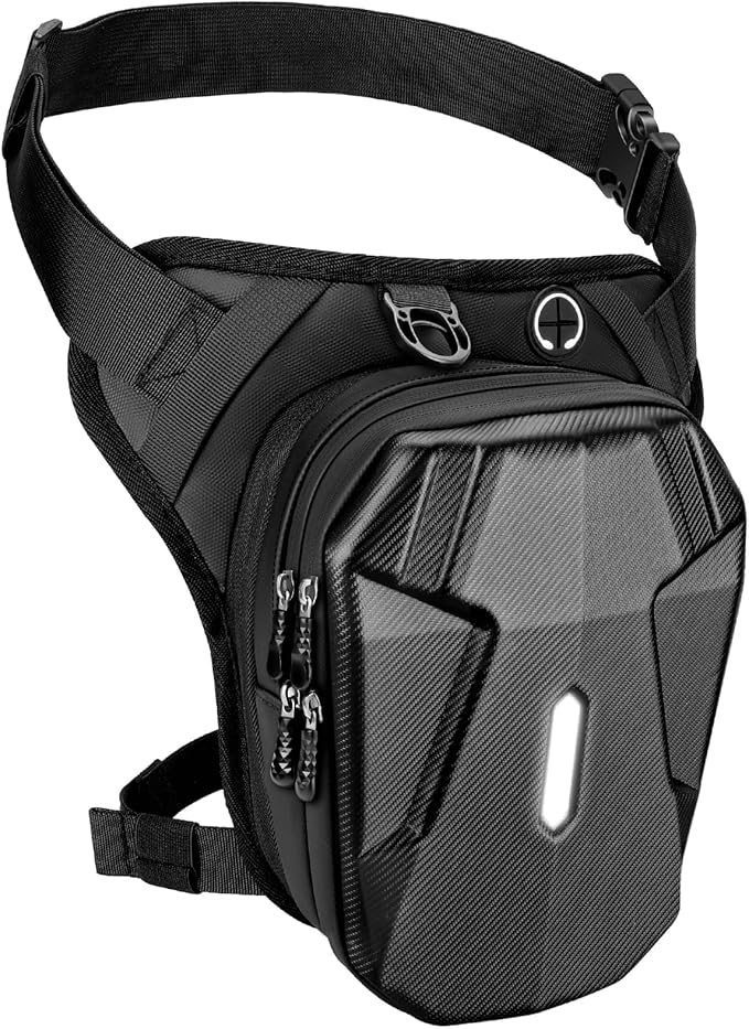 ISEYOU Thigh Bag, Motorcycle Leg Bag for Men Women, Drop Leg Bag with Removable Leg Straps, Multifunctional Gear Bags for ...