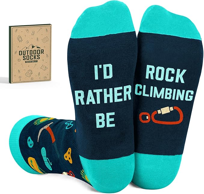 VICRAZY Hiking, Climbing, Running Socks for Men, Women - Hiking, Climbing, Running, Bike Accessories, Stocking Stuffers