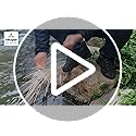 Hkoper Ferro Rod Fire Starter, 6 Inch X 3/8 Inch Fire Starter Survival Tool, Flint and Steel for Camping and Hiking, Flint...