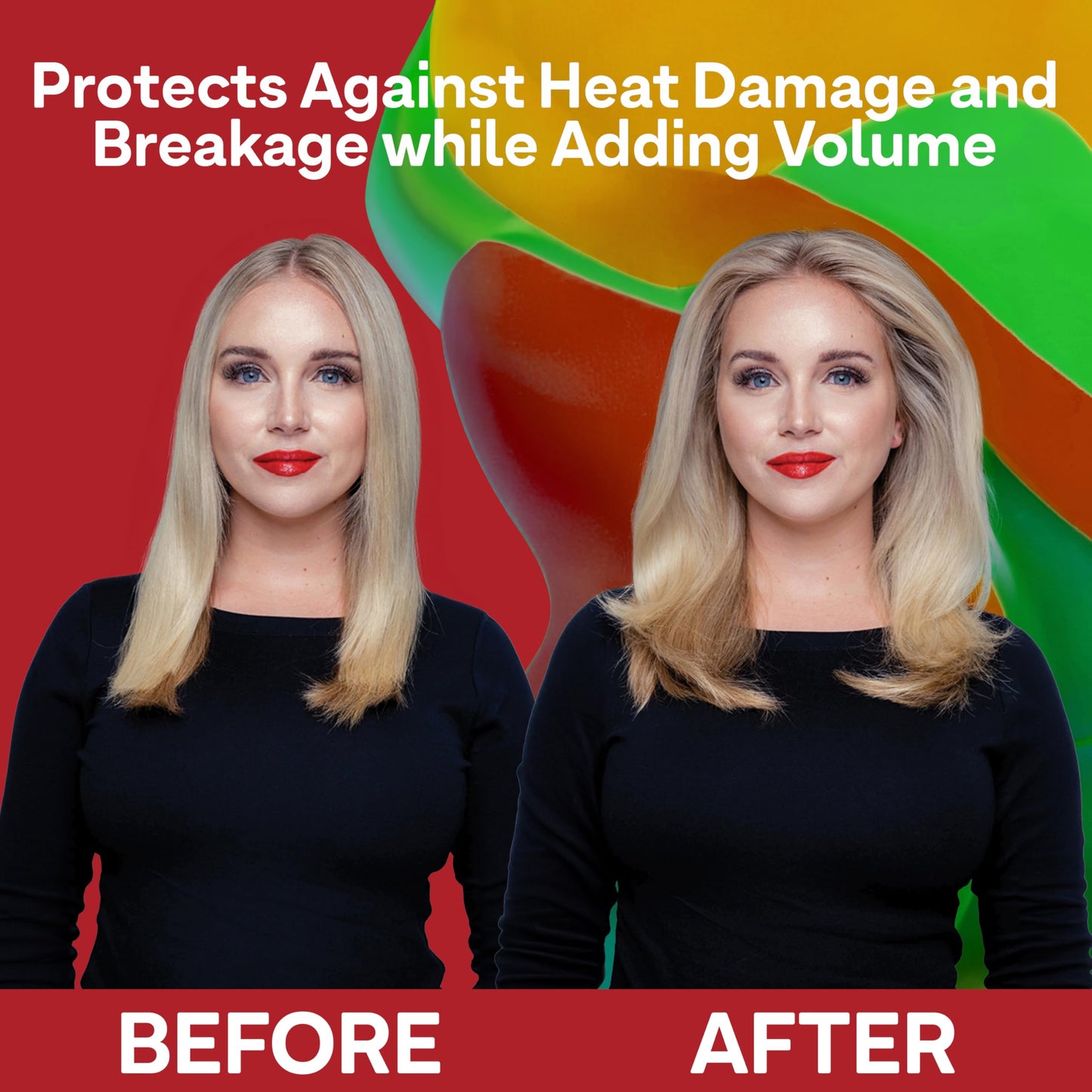 Colorproof Volume Blow Dry Spray Primer 6.7 Fl. Oz. Volumizing Heat Protection Spray for Hair, White Nectarine Scent