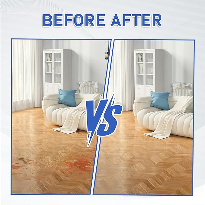 2 PCS Upgraded Steam Mop Pads Replacement Brush Head for Shark Steam and Scrub Mop S7000/S7001/S7201/S8201, Nylon Bristles for Deep Cleaning & Scratch-Free Polishing on Hardwood & Tile Floors (Blue)