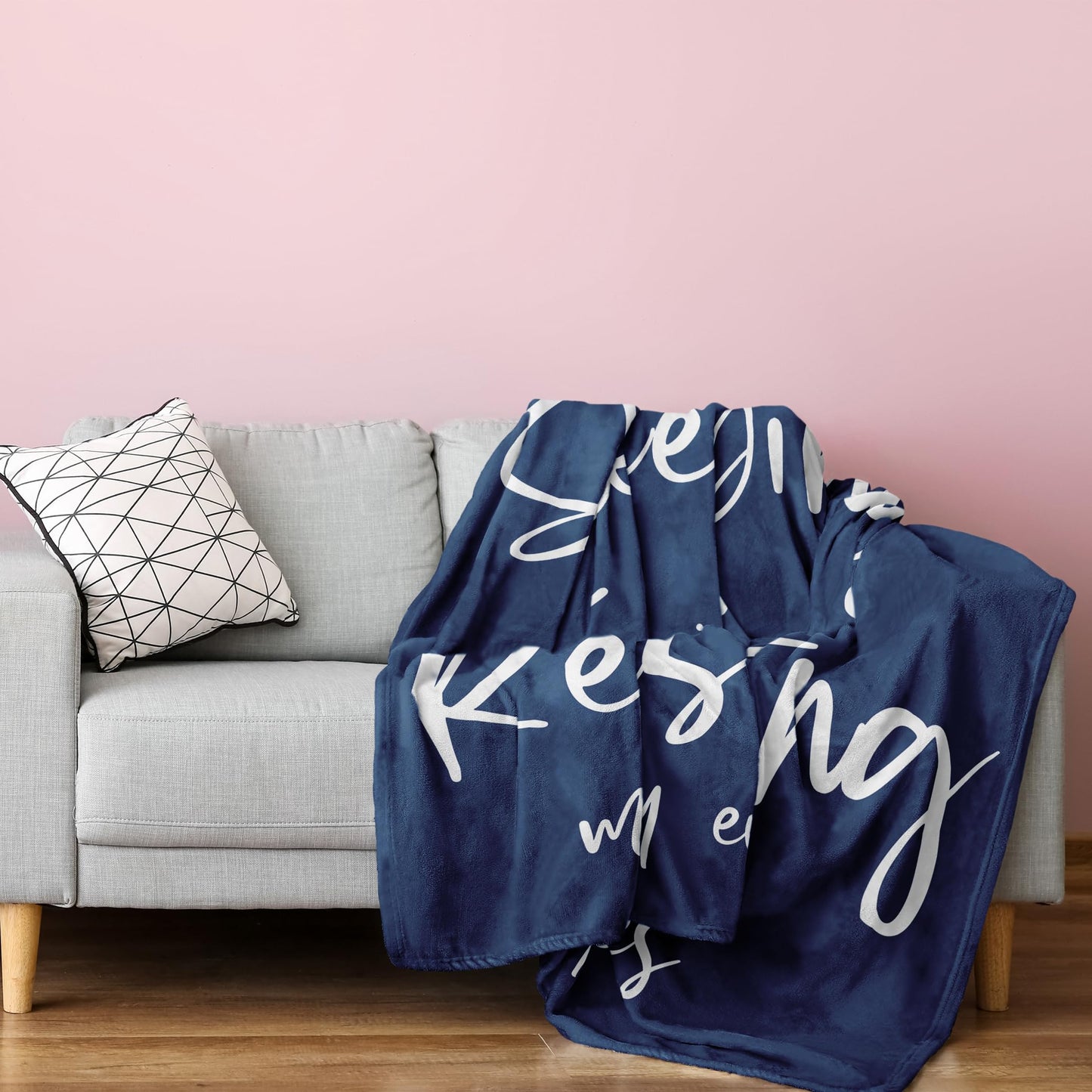 Julazy Birthday Gifts for Men, Dad, Husband Blanket 50"X60", Fathers Gifts from Daughter Son-Gift for Grandpa Brother, Gag Gifts for Men Women