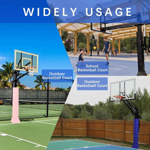 VANCL Base Padding Wrap Around Outdoor Waterproof Basketball Basement Padding Durable UV-Resistant Base Pads for Protection Black(Fit 4''x4'' Base)…