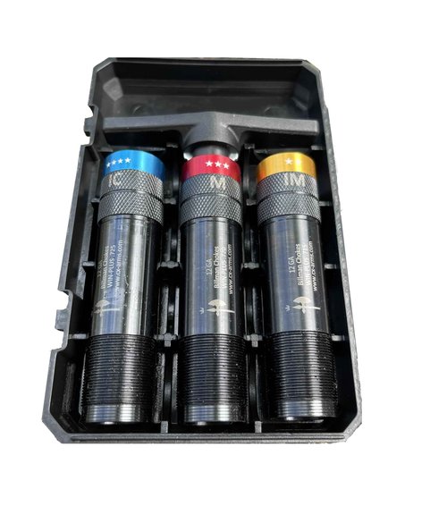 Generic Invector Plus trap chokes Set (3X set) by BillmanArsenal 12 Ga., Black